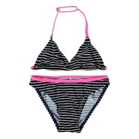 Nameit bañador playa niña NITZUMMER TRIANGLE BIKINI BOX NMT CAMP vista frontal