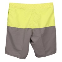 Longboard bañador playa hombre BOARDSHORT LUCAS vista trasera