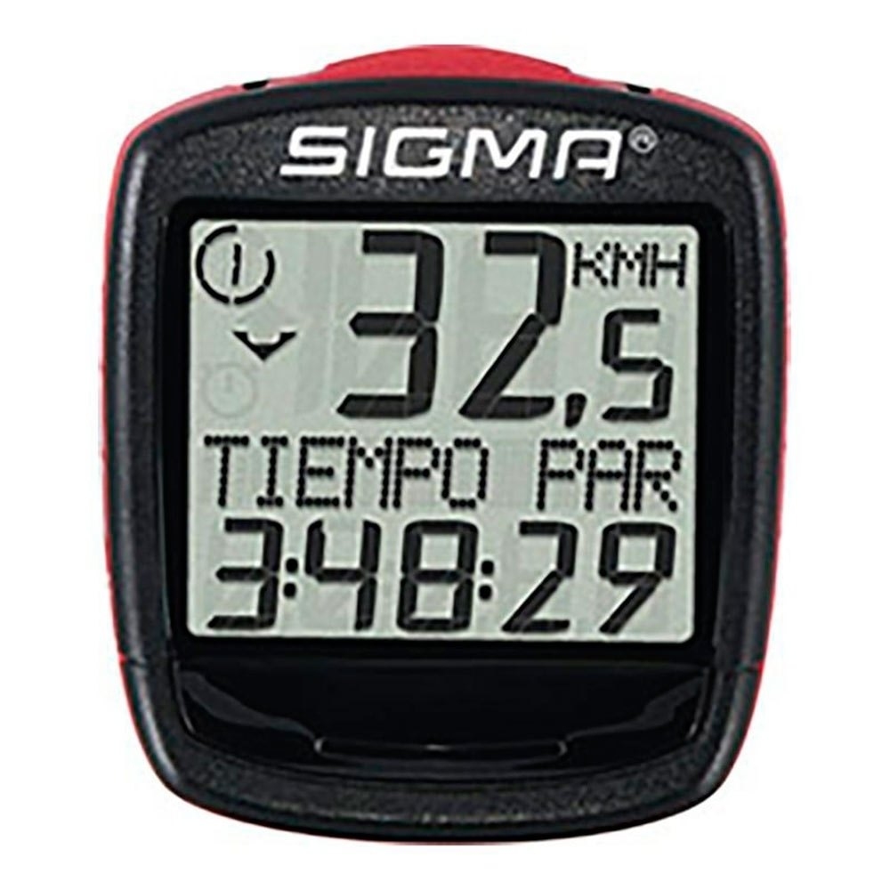 Sigma cuentakilómetros bicicleta BASELINE BC 1200 WL vista frontal
