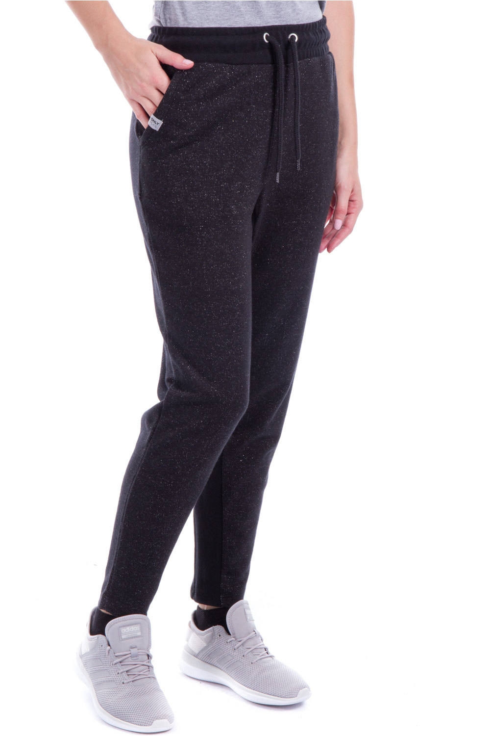 Only pantalón mujer onpZIRA GLITTER UNI SWEAT PANTS vista frontal