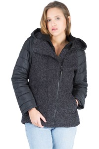 Bench chaquetas mujer WOOL NYLON MIX JACKET vista frontal