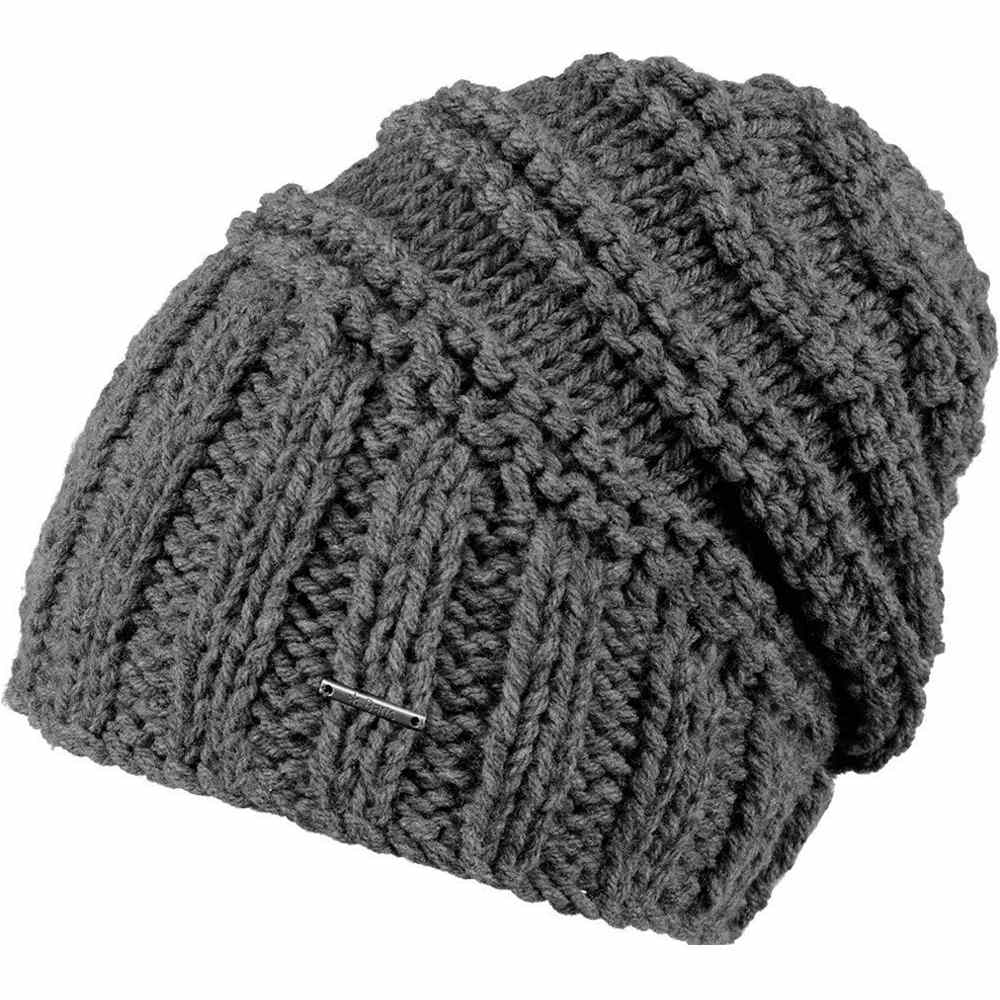 Barts gorro esqui mujer TAMARA BEANIE DARK HEATHER ONE SIZE vista frontal