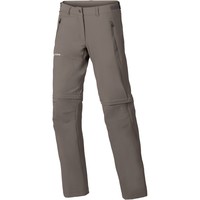 Vaude pantalón montaña mujer Farley Stretch ZO T-Zip Pants vista frontal