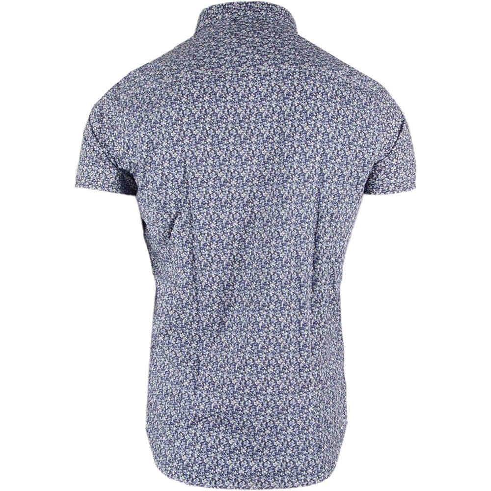 Solid camisa manga corta hombre SHIRT - NAPOLI vista trasera