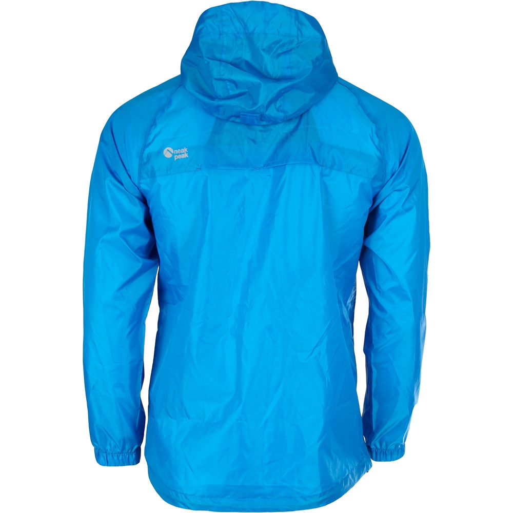 Neak Peak chubasquero hombre RAINYL BLU vista trasera