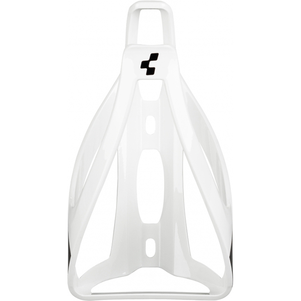 Cube portabidones BOTTLE CAGE HPP GLOSSY WHITE N BLACK (13072) 01