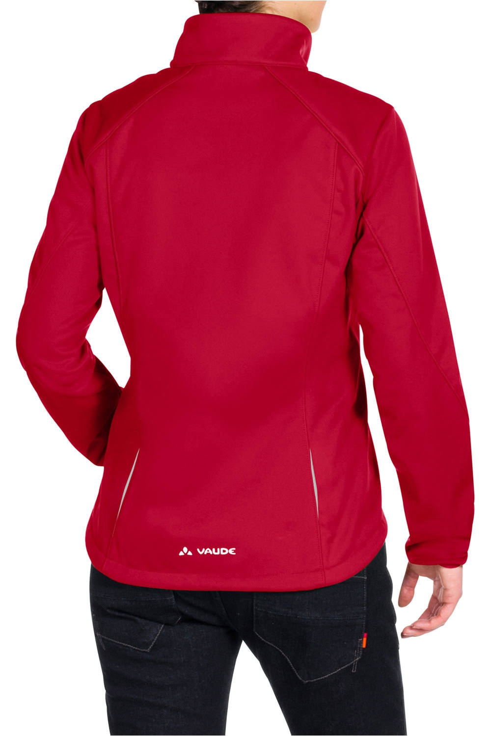 Vaude cortavientos ciclismo mujer WoWintry Jacket III vista trasera