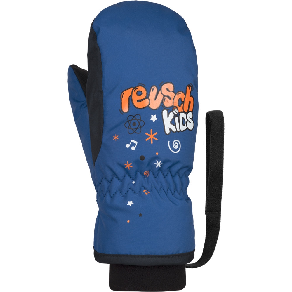 Reusch manoplas esquí niño KIDS MITTEN BLUE vista frontal