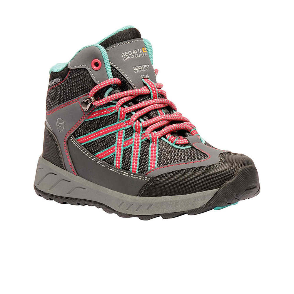 Regatta bota trekking niño Samaris Mid Jnr GR lateral exterior