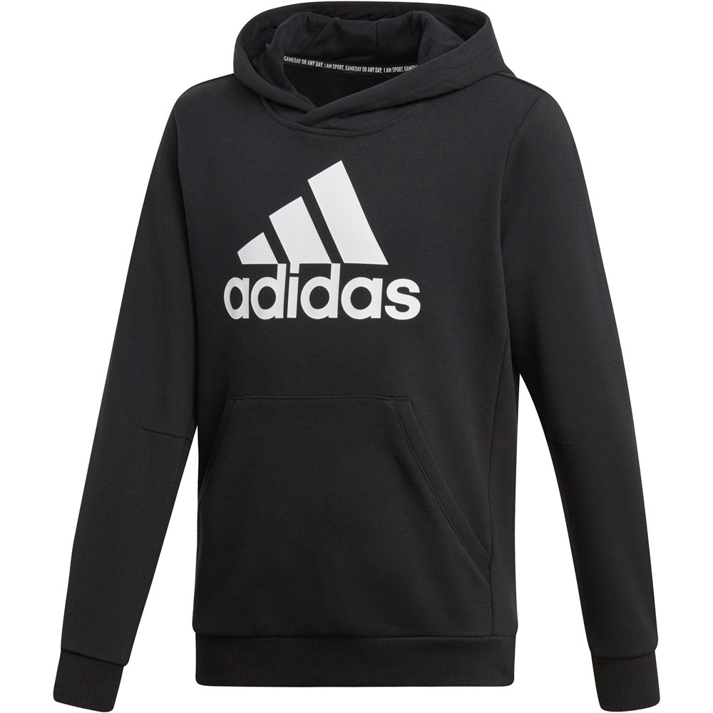 adidas sudadera niño YB MH BOS PO vista frontal