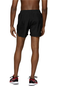 Asics pantaloneta técnica hombre SILVER 5IN SHORT vista trasera