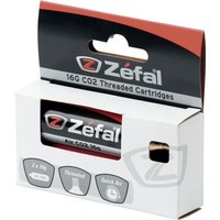 Zefal cartuchos y accesorios inflado BLISTER 2 CO2 16 GRAMOS ZEFAL CON ROSCA vista frontal