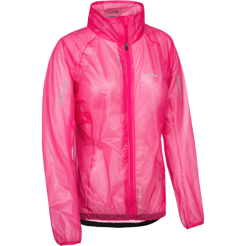 Dtb chaqueta impermeable ciclismo mujer LORENZA SF vista frontal