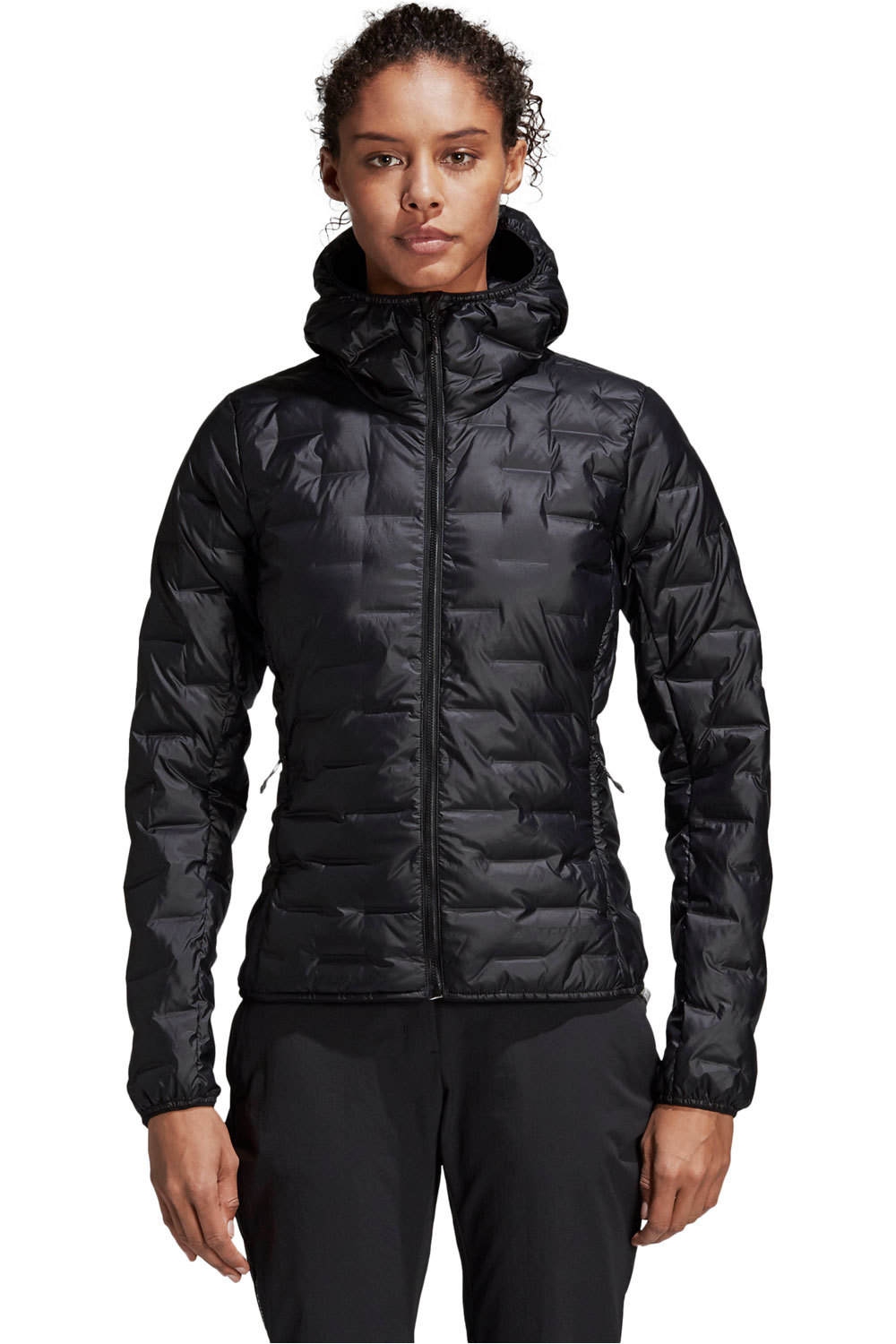 adidas chaqueta outdoor mujer W Light Down Ho vista frontal