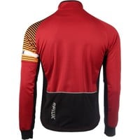 Spiuk cortavientos ciclismo hombre CHAQUETA FS TEKNIK HOMBRE ROJO vista trasera