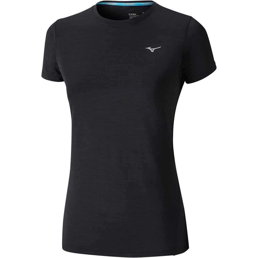 Mizuno camiseta entrenamiento manga corta mujer IMPULSE CORE TEE vista frontal