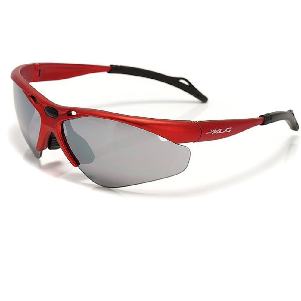 Xlc gafas ciclismo XLC SG-C02 GAFAS TAHITI MONTURA ROJA, CRIST.ESPEJ vista frontal