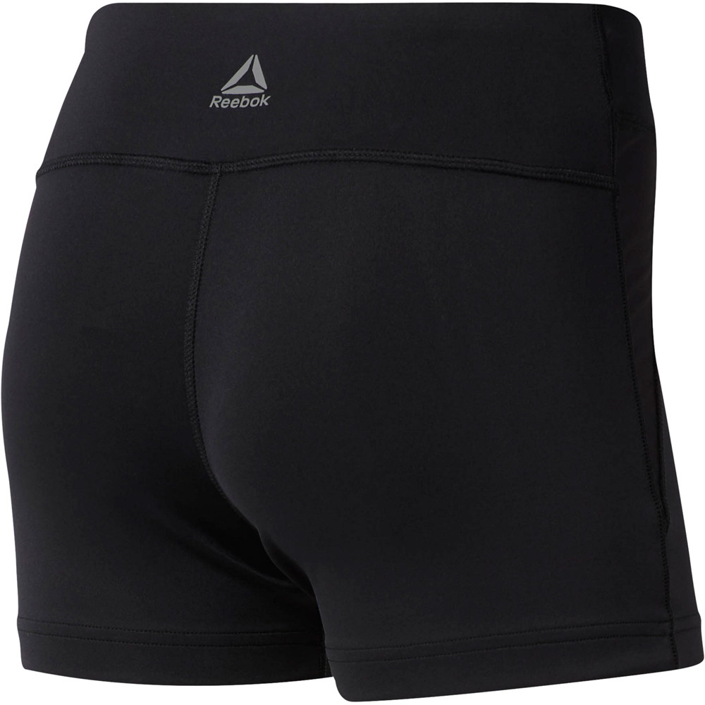 Reebok mallas piratas fitness mujer WOR PP Hot Short vista trasera