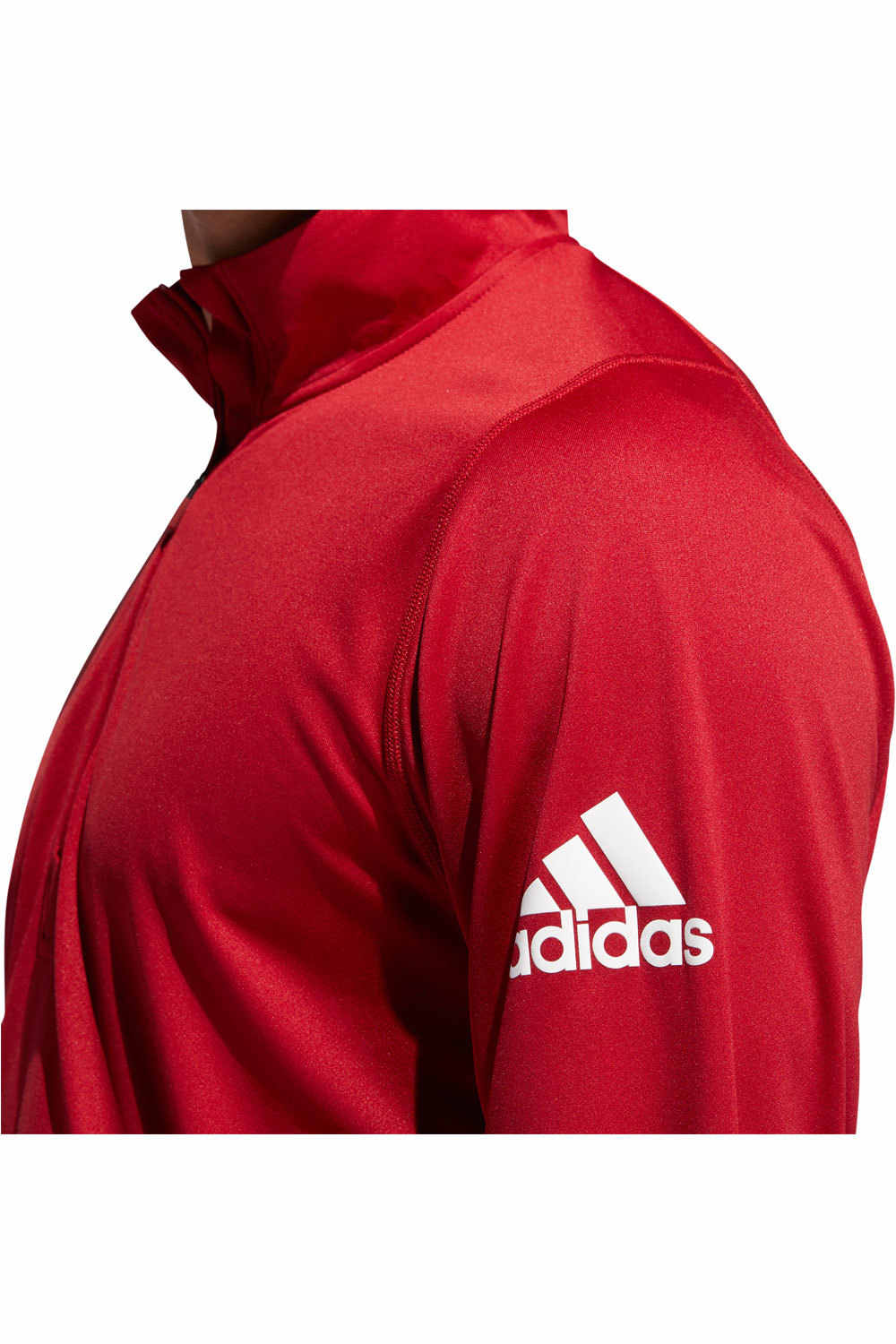 adidas camiseta técnica manga larga hombre FL_SPR X ZIP 14 vista detalle