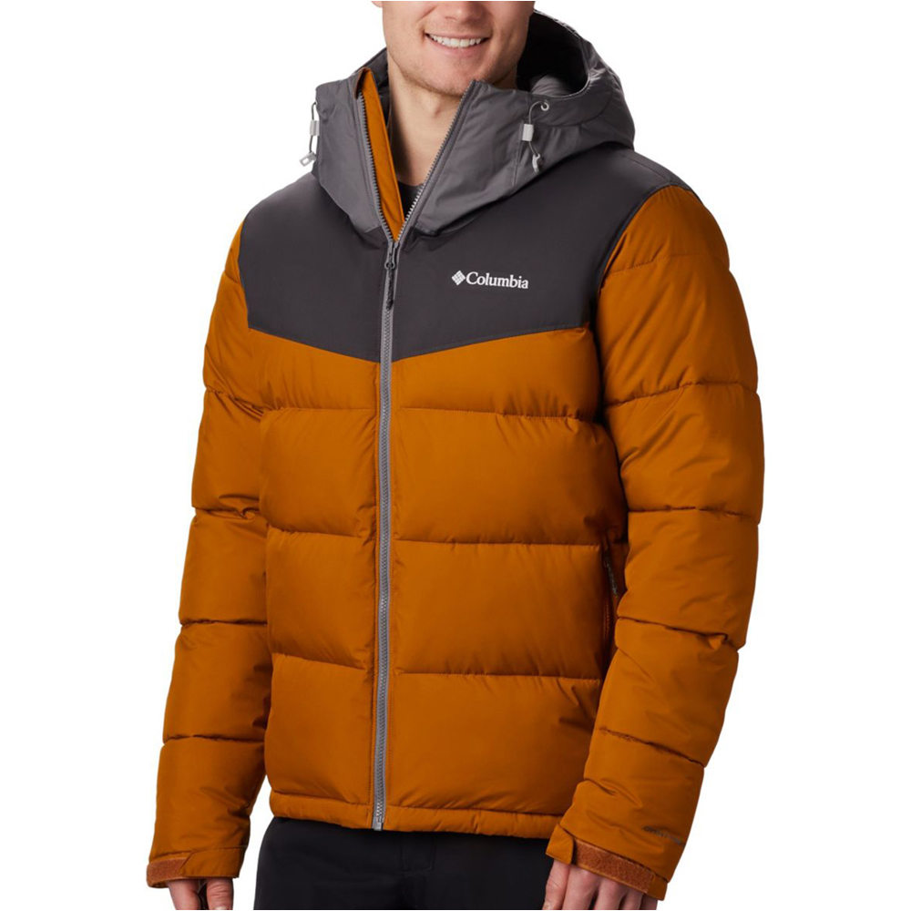 Columbia chaqueta esquí hombre ICELINE RIDGE JKT AMBER vista frontal