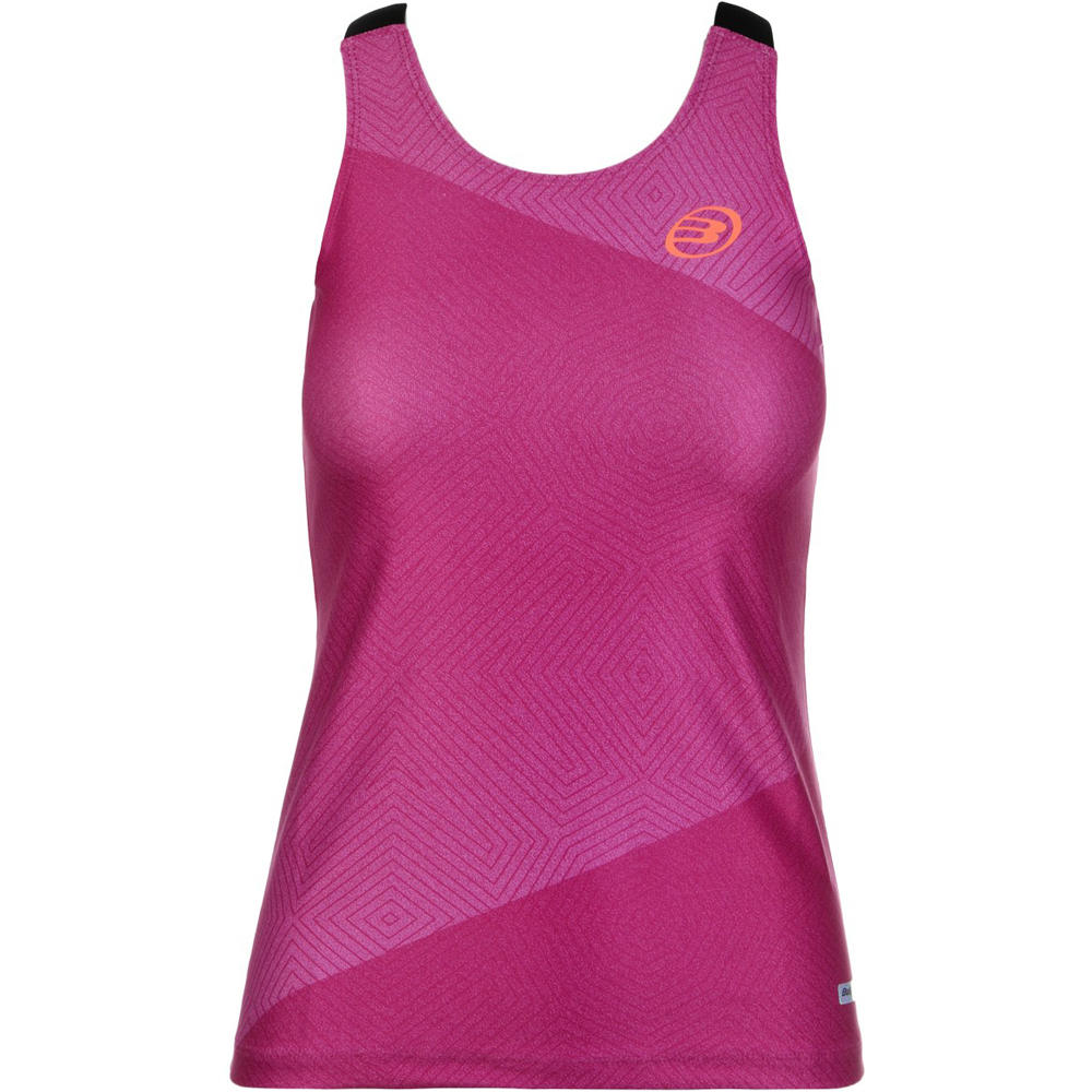 Bullpadel camiseta tirantes mujer CAM TIR ELODIE vista frontal