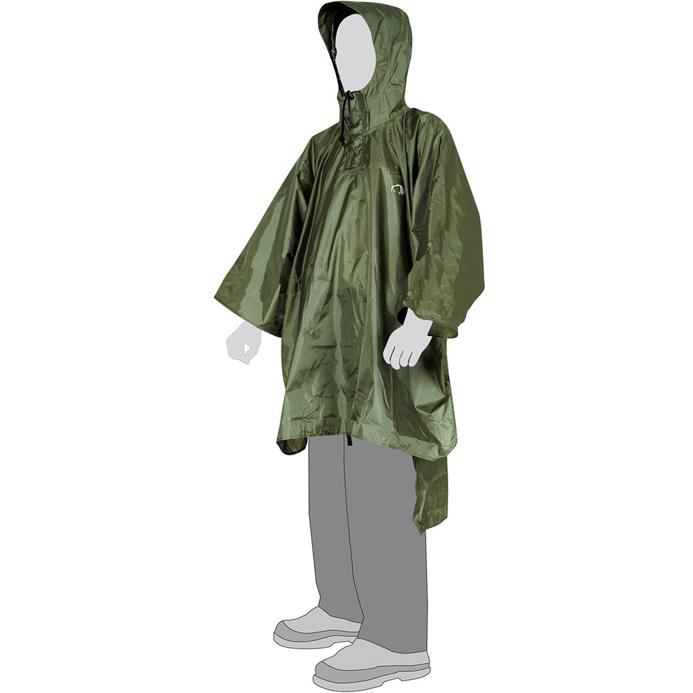 Tatonka poncho montaña PONCHO 1 XS-S vista frontal