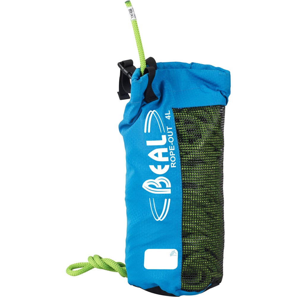 Beal varios roca ROPE-OUT 4 l bolsa portacuerda randonnee vista frontal