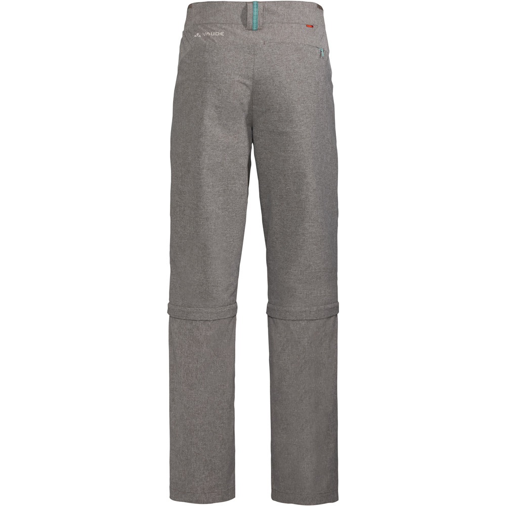 Vaude pantalón montaña mujer Womens Skomer Capri ZO Pants II vista trasera