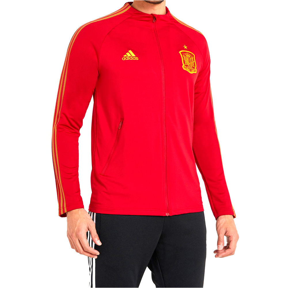 Sudadera entrenamiento fútbol hombre espaa 20 anthem jkt