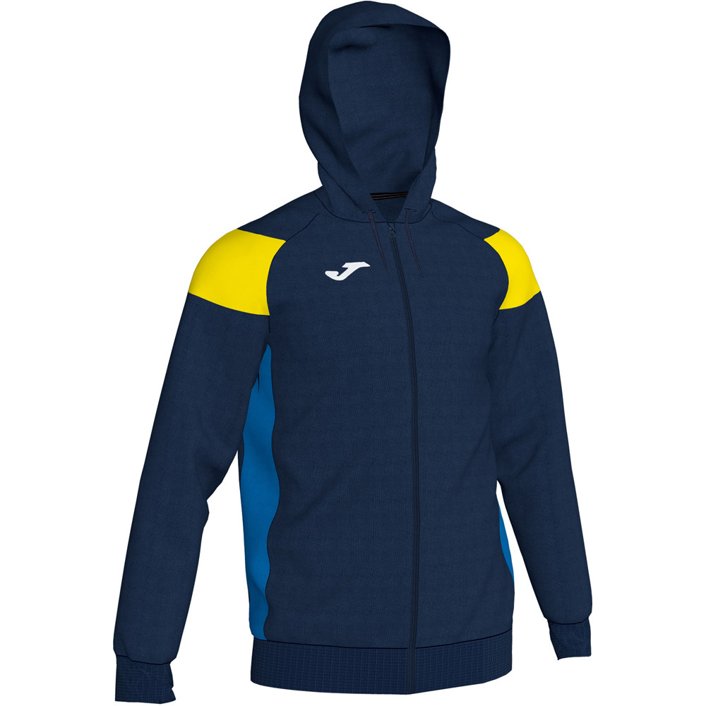 Joma sudadera entrenamiento fútbol CHAQUETA CAPUCHA POLY CREW III vista frontal