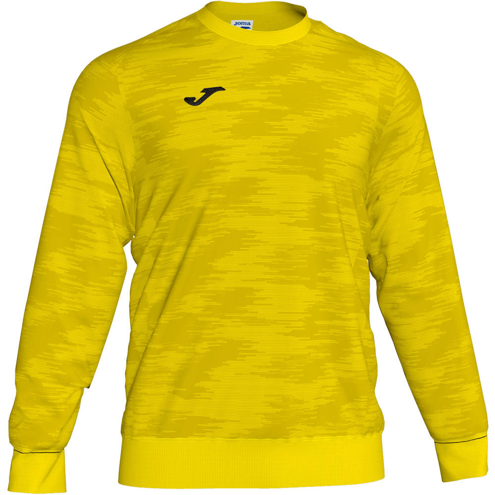 Joma sudadera entrenamiento fútbol SUDADERA COMBI GRAFITY vista frontal