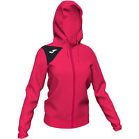 Joma sudadera entrenamiento fútbol CHAQUETA CAPUCHA MUJER SPIKE II vista frontal