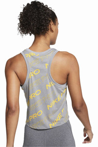 Nike camiseta tirantes fitness mujer W NK DRY TANK DB PRO CROP vista trasera