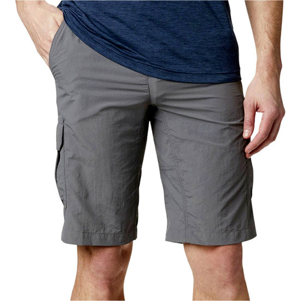 Columbia pantalón corto montaña hombre Silver Ridge II Cargo Short vista detalle