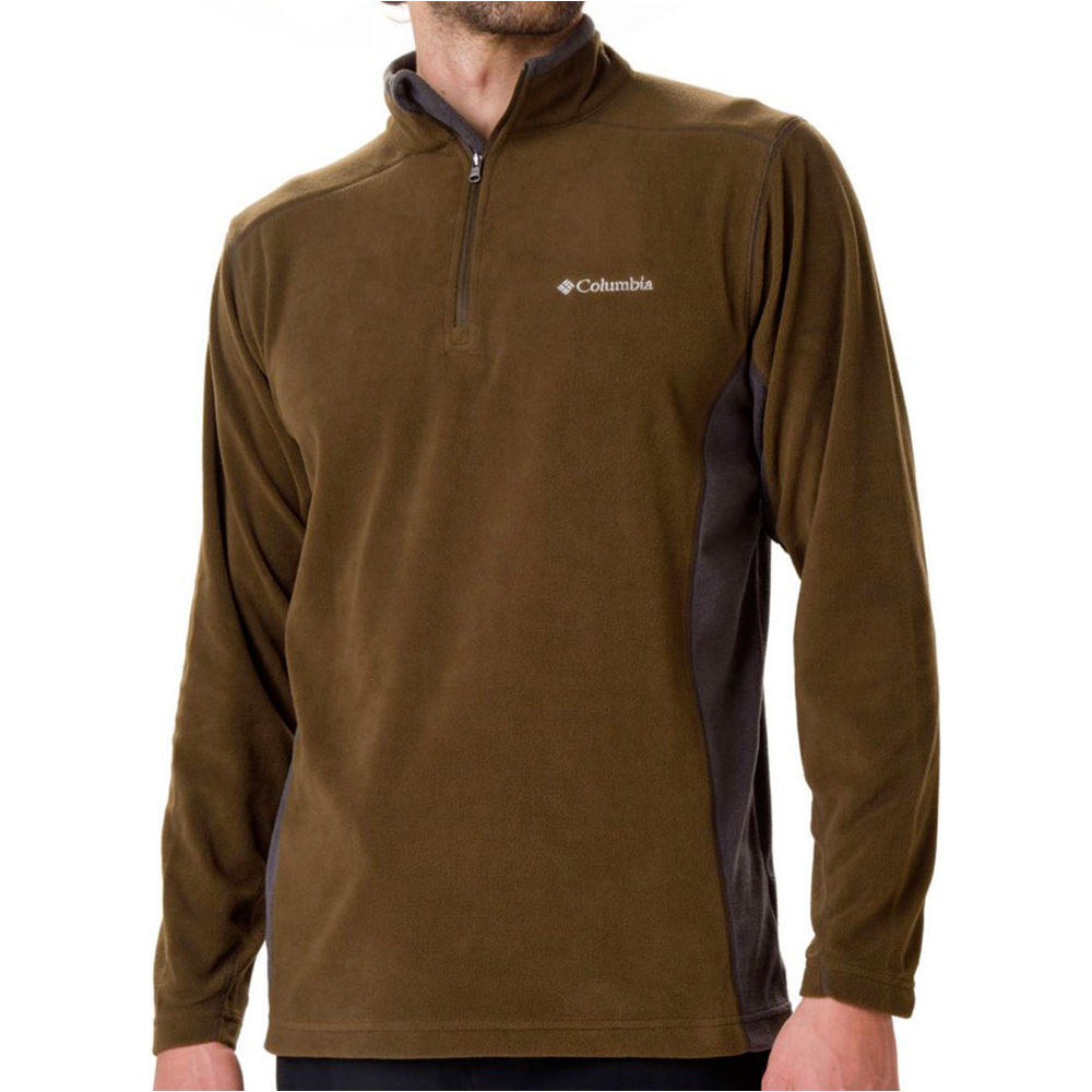 Columbia sudadera hombre Klamath Range II Half Zip vista frontal