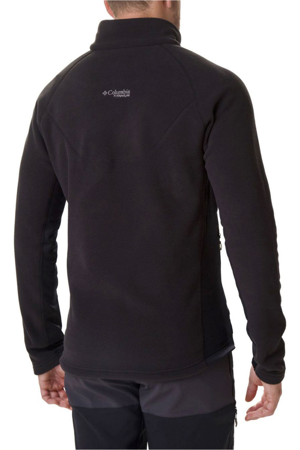 Columbia forro polar hombre Titan Pass 2.0 II Fleece vista trasera