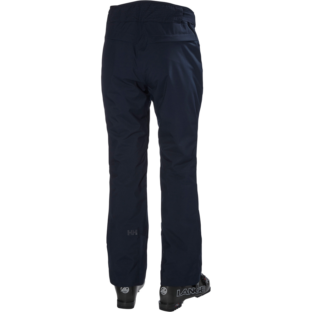 Helly Hansen pantalones esquí mujer W LEGENDARY INSULATED PANT vista trasera