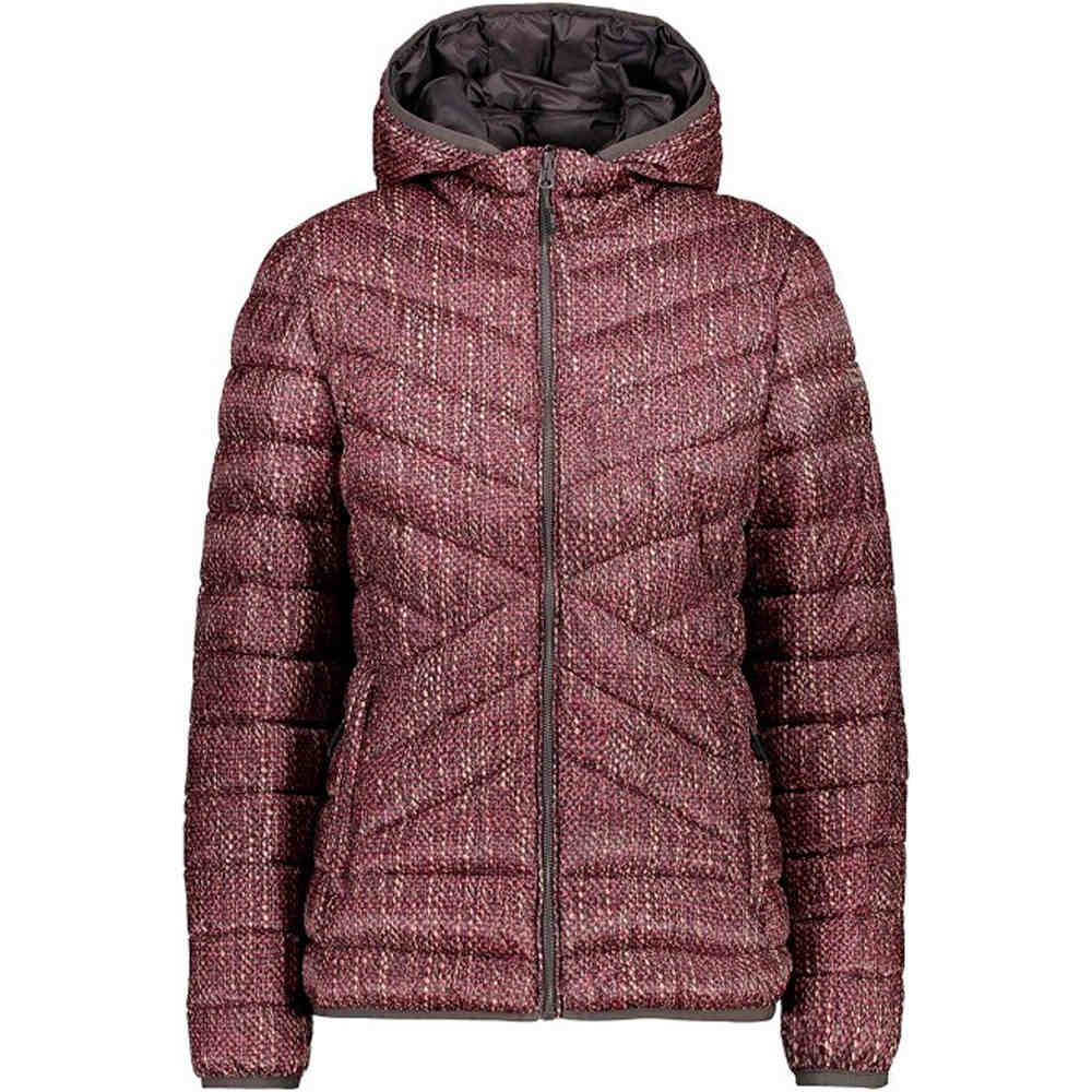 Cmp chaqueta outdoor mujer WOMAN JACKET ZIP HOOD vista frontal