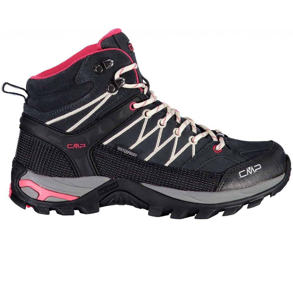 Cmp bota trekking mujer RIGEL MID WMN TREKKING SHOES WP GR lateral exterior