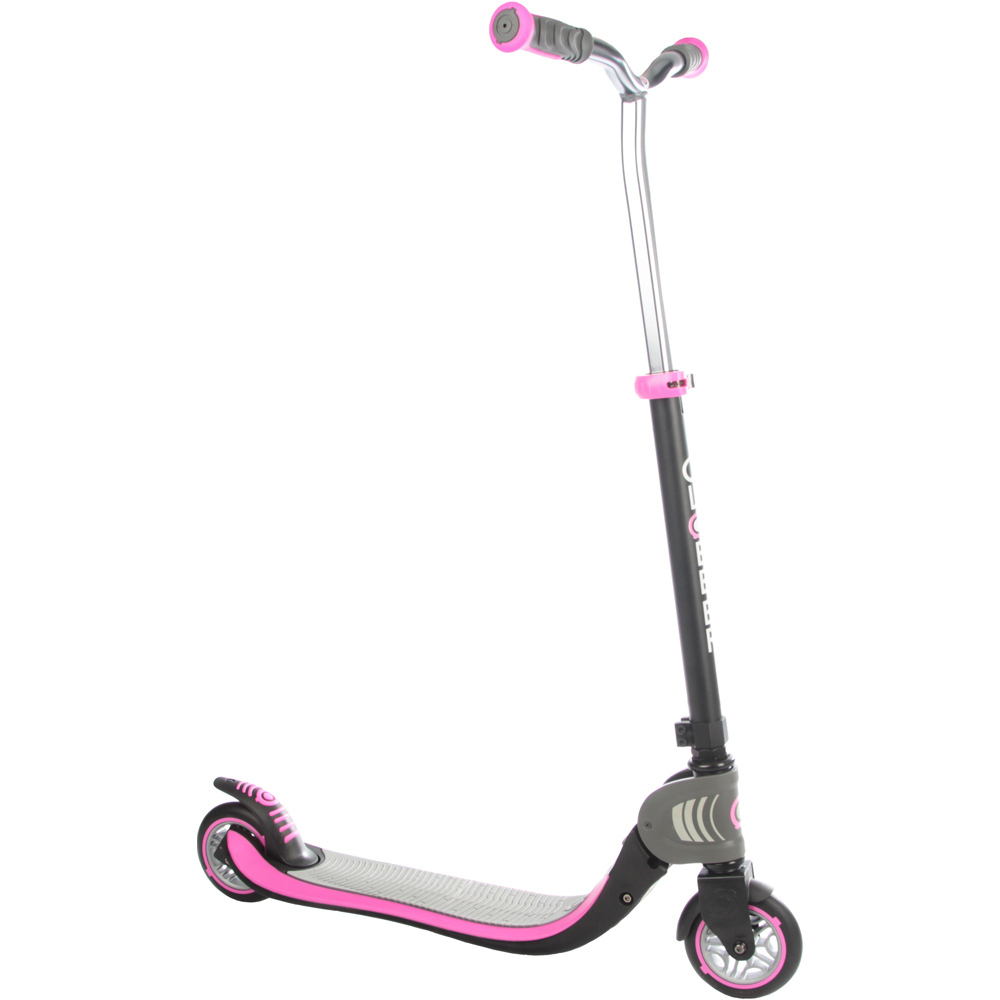 Patinete Globber Plegable Flow 125 - Negro/Rosa