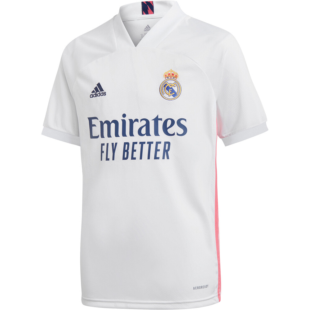 Equipación adidas Real Madrid 2021 2022 niño blanco
