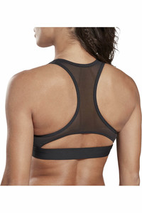 Reebok sujetadores deportivos S Hero Racer Pad Bra-Read vista detalle