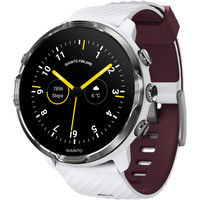 Suunto smartwatch SUUNTO 7 WHITE BURGUNDY vista frontal