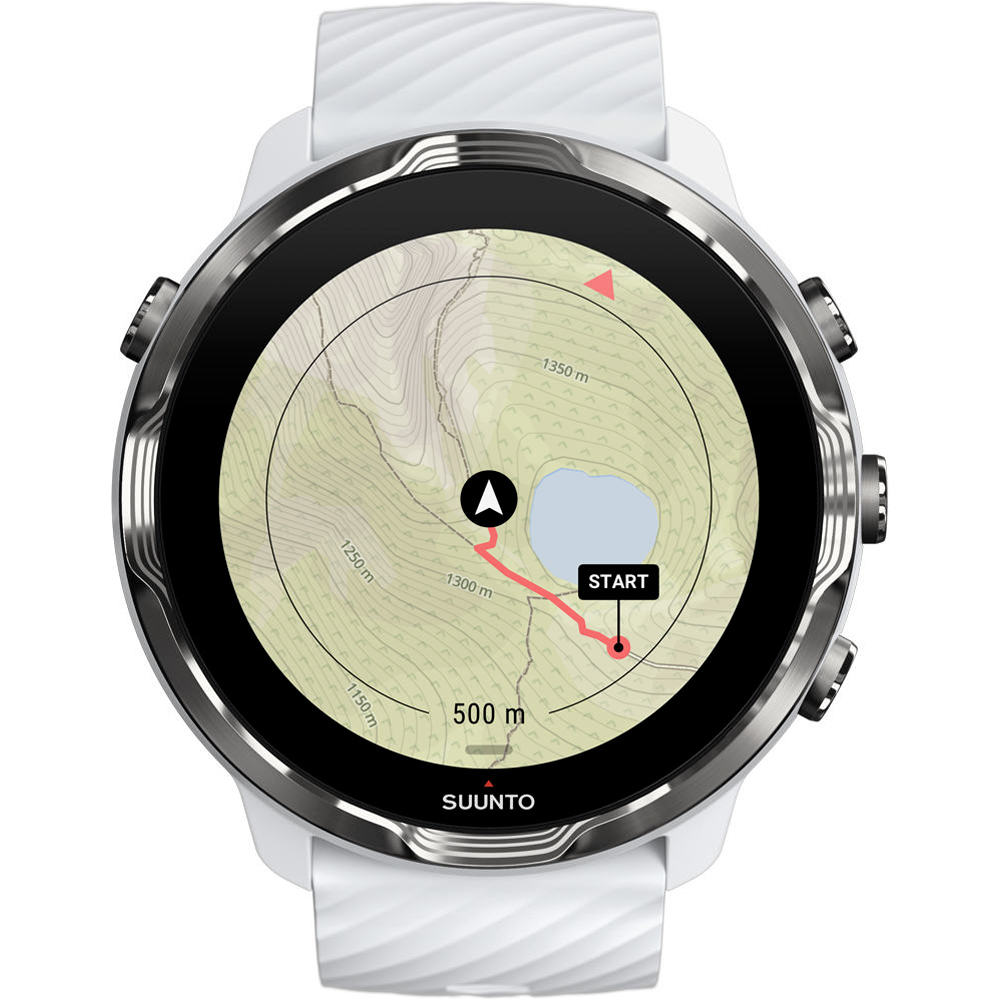 Suunto smartwatch SUUNTO 7 WHITE BURGUNDY 06