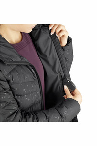 Salomon chaqueta outdoor mujer TRANSITION DOWN HOODIE W vista detalle