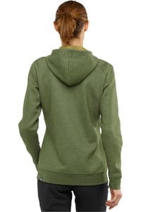 Salomon forro polar mujer SALOMON FZ HOODIE W vista trasera