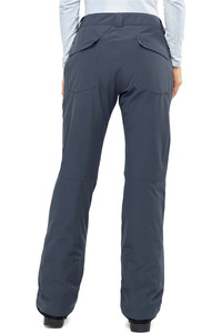 Salomon pantalones esquí mujer EDGE PANT W EBONY vista trasera