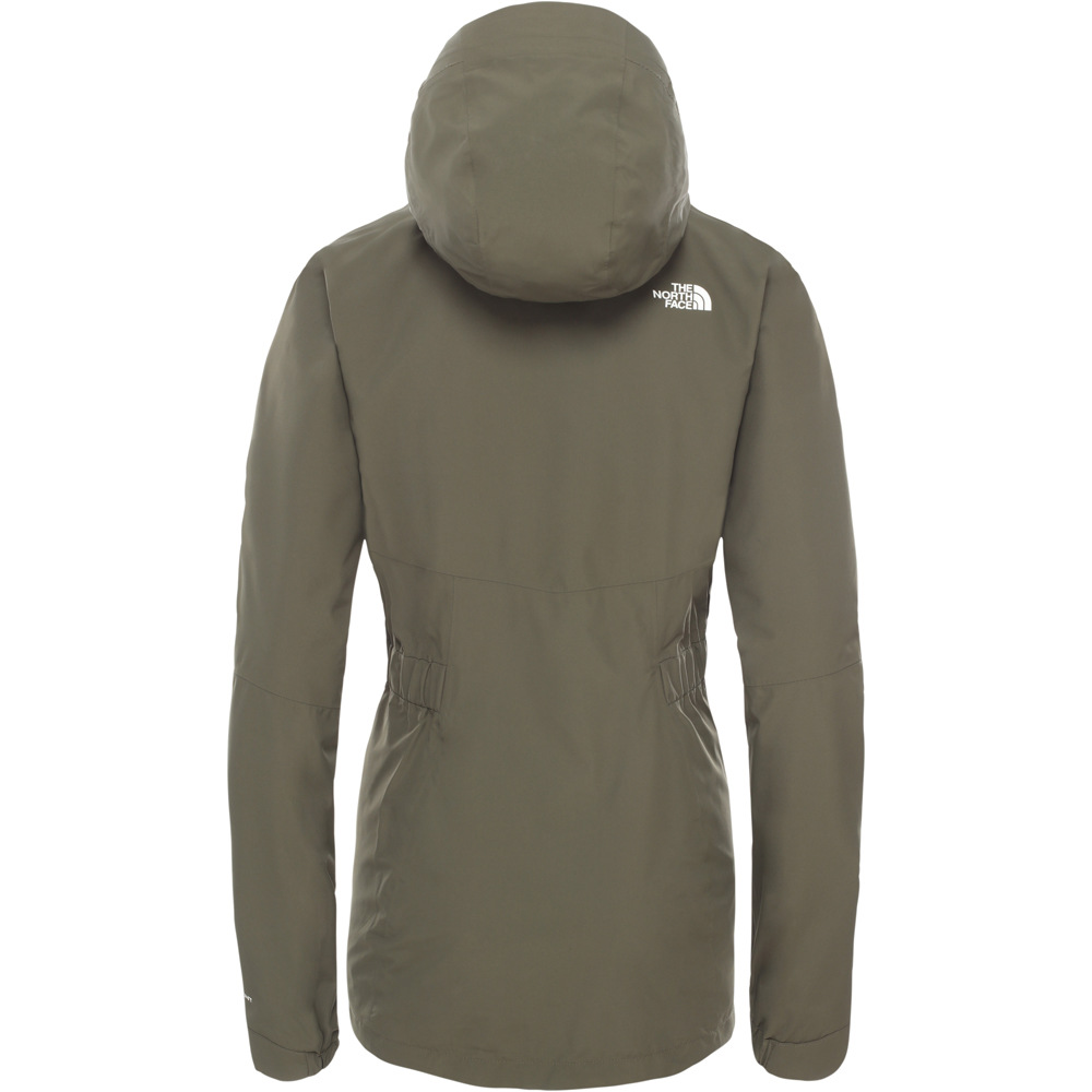 The North Face chaqueta impermeable mujer W HIKESTLLR PK SL JT vista trasera