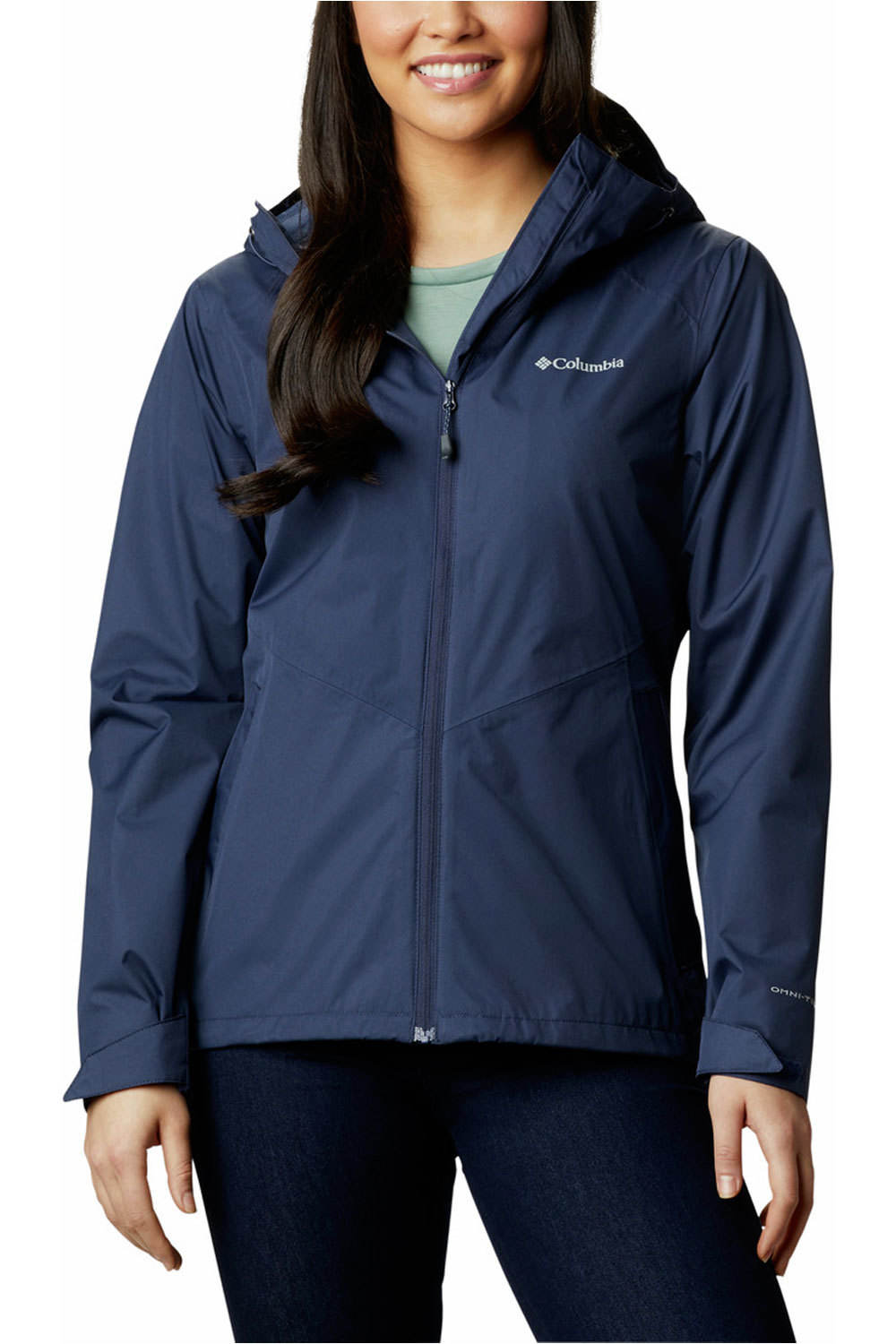 Columbia chaqueta impermeable mujer Inner Limits II Jacket vista frontal