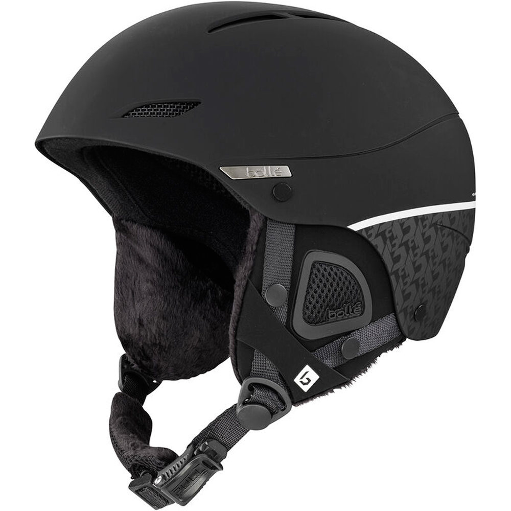 Bolle casco esquí JULIET BLACK MATT vista frontal